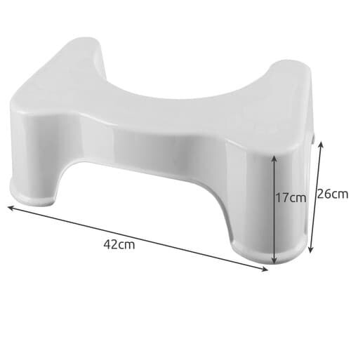 Toilet Stool for Constipation Relief White 750 2