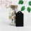 Kraft gift tags black 100 pieces 5x3 cm 3