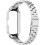 Rustfrit stålrem til Huawei Band 10/9/8 Silver 1
