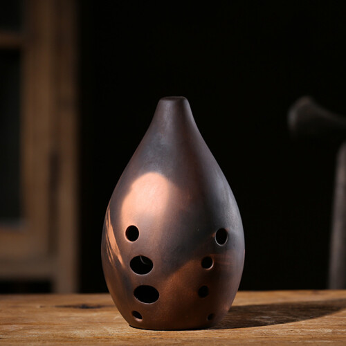 Κεραμικό Ocarina για φλάουτο κινέζικου Xun, 10 οπών, 1 τεμάχιο 1