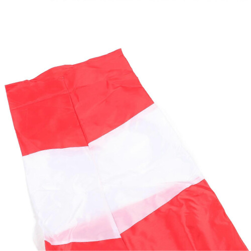 Windsock Lightweight Strong Polyester Wind Direction Red 100cm Fluorescent Outdoor Farm 2
