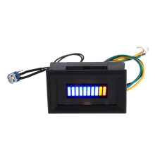 12V Universal Adjustable LED Oil Gauge Fit for Motorcycle Car