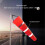 Windsock Lightweight Strong Polyester Wind Direction Red 100cm Fluorescent Outdoor Farm 4