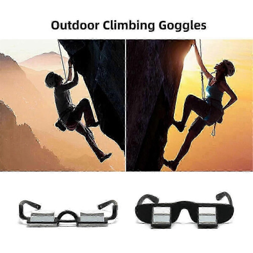 Clear Prism Rock Climbing Glasses High Comfort & Light Refraction 1