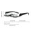 Clear Prism Rock Climbing Glasses High Comfort & Light Refraction 5