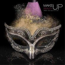Masque demi-visage sexy à dessin coloré pour Halloween, idéal pour les déguisements d'hommes et de femmes, parfait pour une s