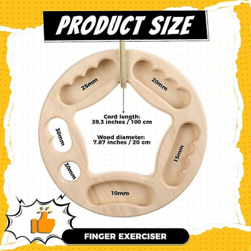 Bærbar Hangboard Klatring Fingerforsterker for Trening Pull-Up Grip Arm 2