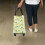 Grocery cart on wheels foldable mini tote 45x39 cm 5