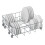 Beko Beko b300 Fully Integrated Standard Dishwasher - Black - D Rated 5