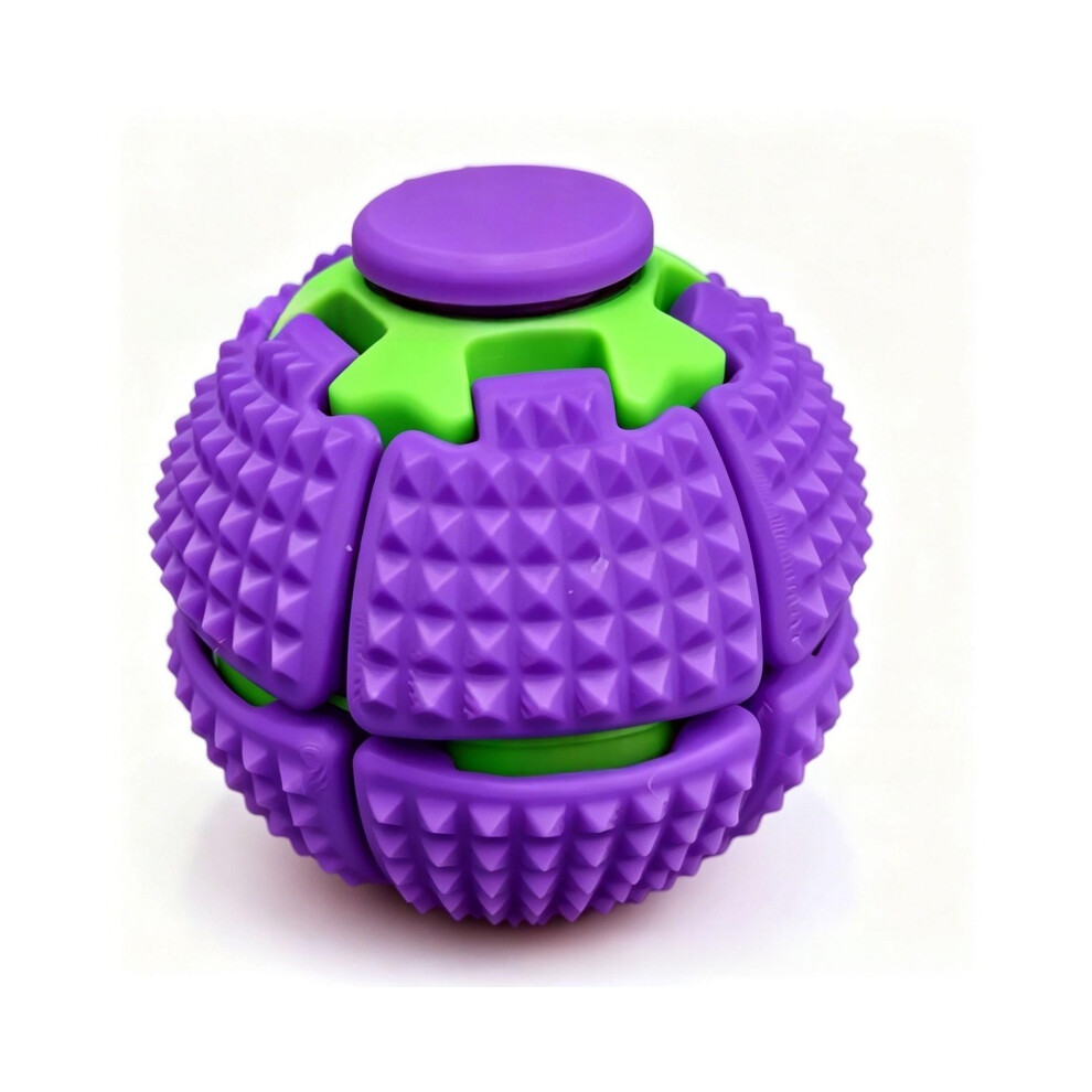 Photos - Other Toys Twist Sphere Fidget Ball Gear Spinner Christmas Birthday Gift(purple)