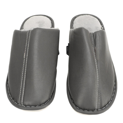 Men's USB Heated Slippers 3 Heat Settings Winter Size 44-45 1