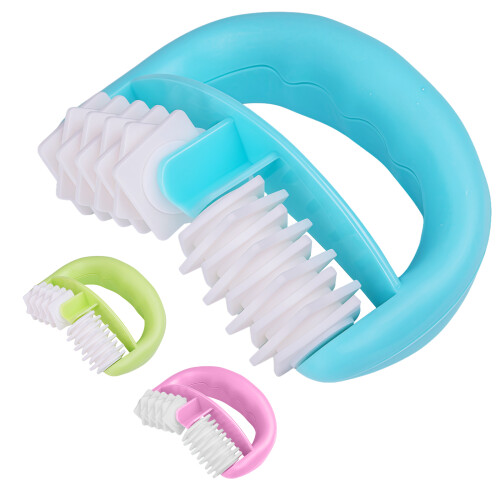 Handheld Roller Massage Manual Roller Muscle Massage Tool-Blue 1