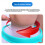 Housse imperméable pour genouillère, réutilisable et utilisable sous la douche (1 pièce) 3