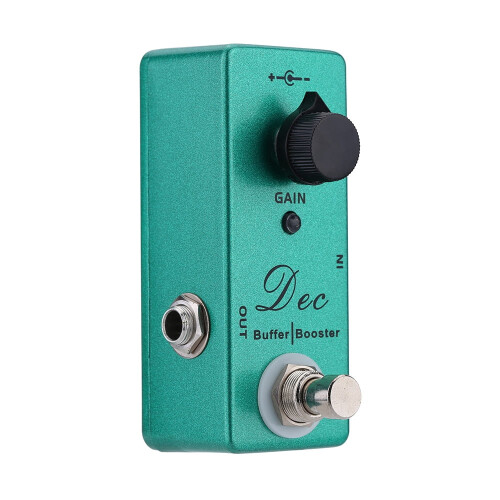 MOSKY Audio Effect Pedal Boost Bypass Buffer 2