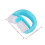 Handheld Roller Massage Manual Roller Muscle Massage Tool-Blue 4