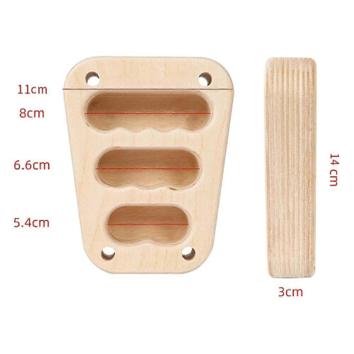 Trehengebrett Klatring Bærbar Fingerforsterker Pull-Up Grip Arm 1