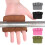 Leather Gymnastics Hand Grips for Cross Training Pull Up Workout Lifting Protection Black 2