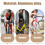 Bike Handlebar Spacers 1Pair Aluminum Alloy Conversion Shims 5