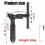 Universal Bike Chain Breaker Tool Set with Spare Replaceable Pin for All Speeds 4