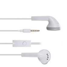 3,5-mm-Semi-In-Ear-Kopfhörer C550-Ohrhörer mit-Weiß