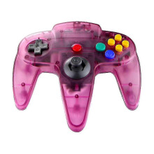 Klassischer USB-Controller für N64-Spiele, USB-Retro-N64-Gamepad-Joypad für Windows, PC, Mac und Linux