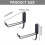 Support mural de rangement pour planches de surf et snowboard (2 pièces) 3