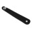 Stylish Black Accordion Bellow Strap with Reinforced Stitching 8