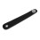 Stylish Black Accordion Bellow Strap with Reinforced Stitching 7