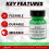 (Emerald Green) Angelus Pearlescent Leather Paint for Sneaker Customs 1oz 3