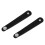 Stylish Black Accordion Bellow Strap with Reinforced Stitching 9