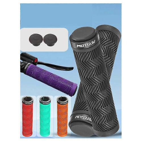 Soft Rubber Mountain Bike Handlebar Grips Dustproof Protective Cover 1