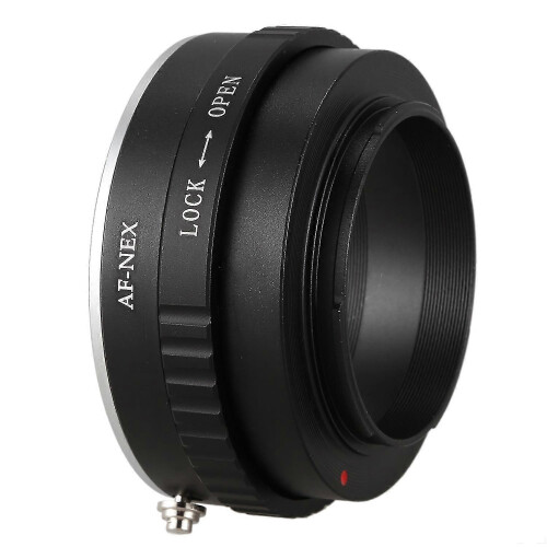 Bague d'adaptation pour objectif Sony Alpha Minolta AF type A vers NEX 3, 5 et 7 à monture E 2