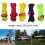 Campingtouw van reflecterend nylon, 3,5 mm, 8 knopen 3