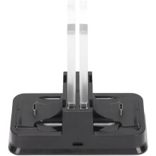Estación de Carga para Mandos Rápida Segura Universal Negra 1 unidad — soporte carga switch, cargador joycon usb