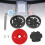 Mountain Bike Aluminium Alloy Wrist Group Code Table Base Bowl Set Cover Tool Red 3