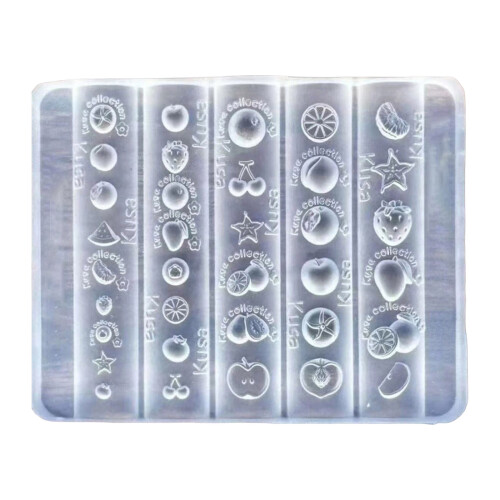 Ensemble de moules à ongles en Silicone, conception artistique