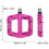 Non-Slip MTB Platform Flat Pedals 9/16 Inch 2