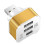 Répartiteur USB à 3 ports, accessoires d'ordinateur,-Or 1