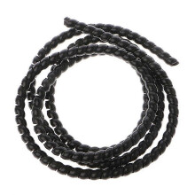 (Black) 2m 10mm spiralna tuba PP do organizacji kabli i przewodów