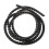 (Black) 2m 10mm PP spirallindad kabelhållare för kabelhantering 1
