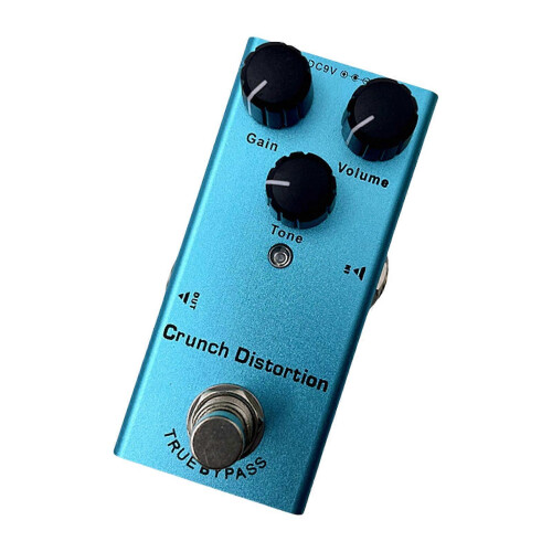 (British distortion) Kompakt professionell overdrive-tonpedal för elgitarr- och baseffektprocessor