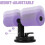 Barre d'abdominaux auto-ventouse violette 3