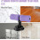 Barre d'abdominaux auto-ventouse violette 4