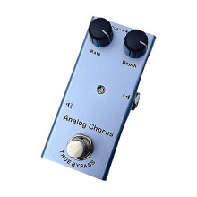 (Simulated chorus) Kompakt professionell overdrive-tonpedal för elgitarr- och baseffektprocessor