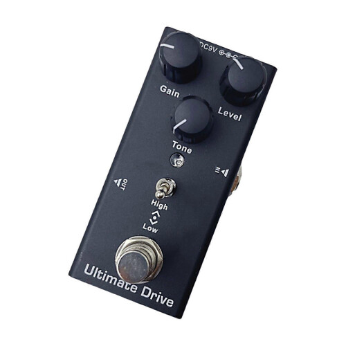 (extreme overload) Kompakt professionell overdrive-tonpedal för elgitarr- och baseffektprocessor