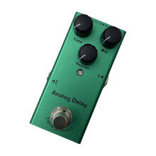 (Analog delay) Pédale d'effet overdrive compacte et professionnelle pour guitare électrique et basse