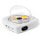 (White) New Kecag KC-609 Wall Mounted DVD/CD Player Bluetooth CD Version No TV Plug-In Version 1