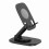 (Black) Supporto da tavolo regolabile FD5 per telefono e tablet 1