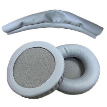 (Gray Set) Replacement Headband & Earpad Kit for Pioneer HDJ-X5 & HDJ-X5BT Professional DJ Headphones