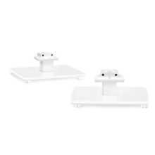 (White) 1 Pair Stable Support Tabletop Bracket for Bose Lifestyle 650 Surround Speaker A